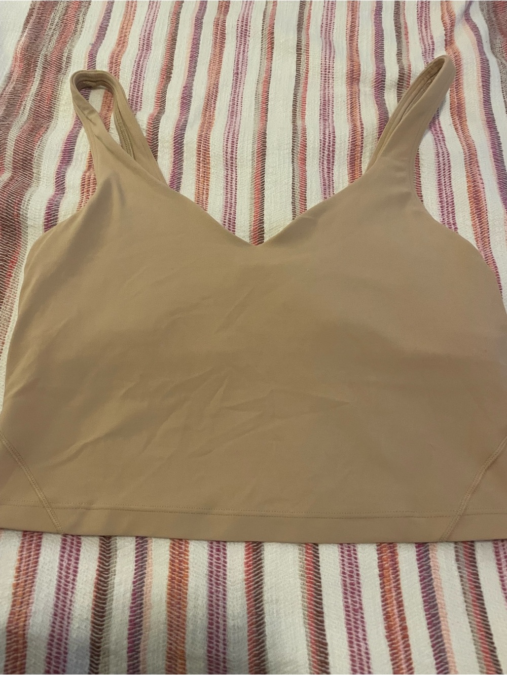 Lululemon Workout top with built in bra